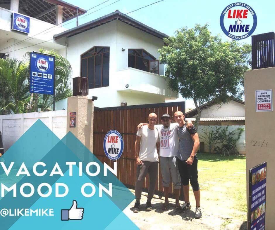 Like Mike Tourist Guest House & Restaurant Negombo Exterior foto